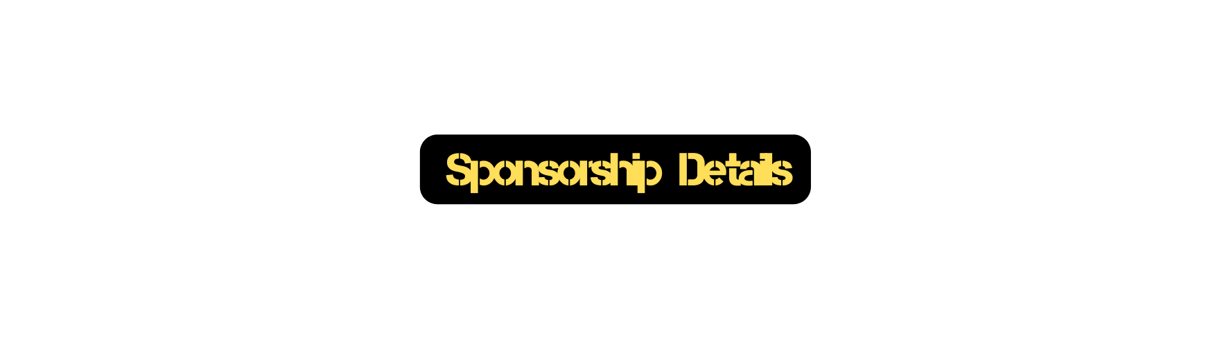 Sponsorship Details